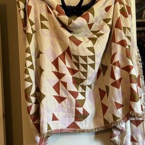 Large Madewell blanket scarf